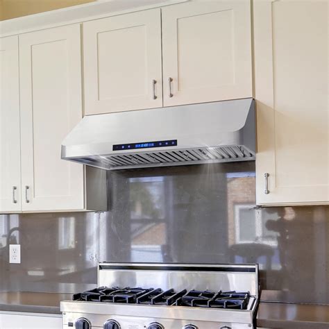 36 black stainless steel under cabinet range hood|36 inch ducted range hoods.